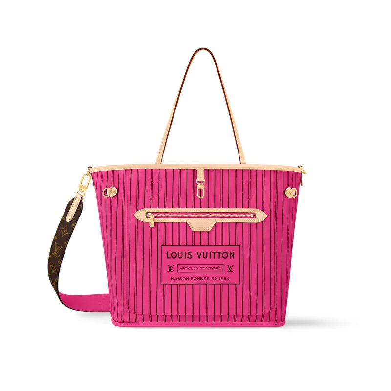 Louis Vuitton Neverfull Bandouliere Inside Out MM M12257