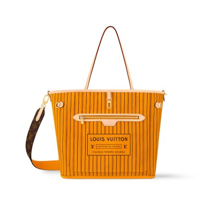 Louis Vuitton Neverfull Bandouliere Inside Out MM M11947