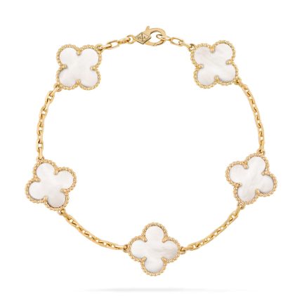 Vintage Alhambra bracelet, 5 motifs