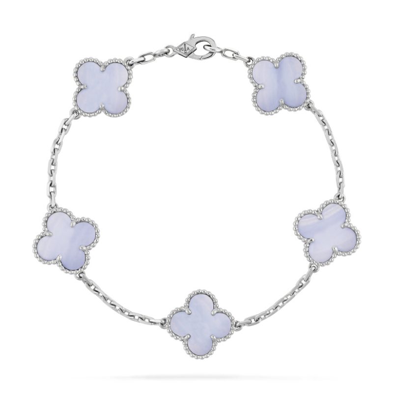 Vintage Alhambra bracelet, 5 motifs