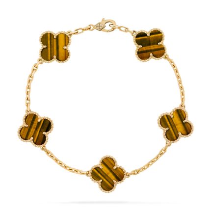 Vintage Alhambra bracelet, 5 motifs