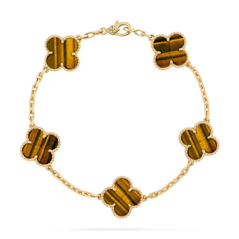 Vintage Alhambra bracelet, 5 motifs