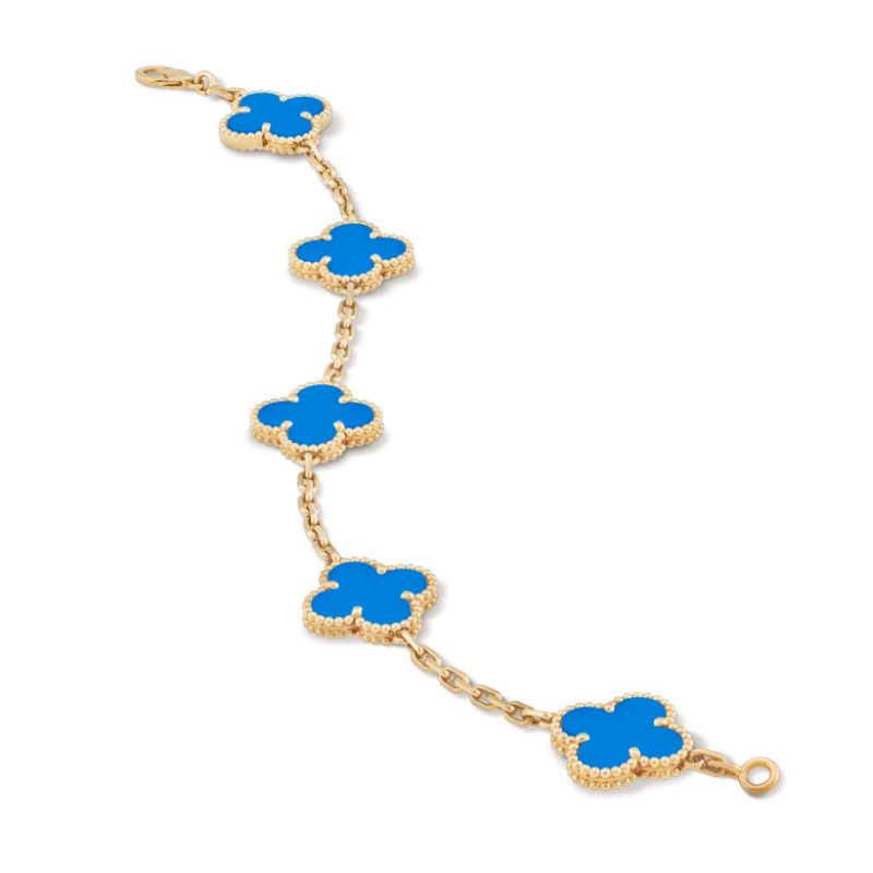 Vintage Alhambra bracelet, 5 motifs - Image 2