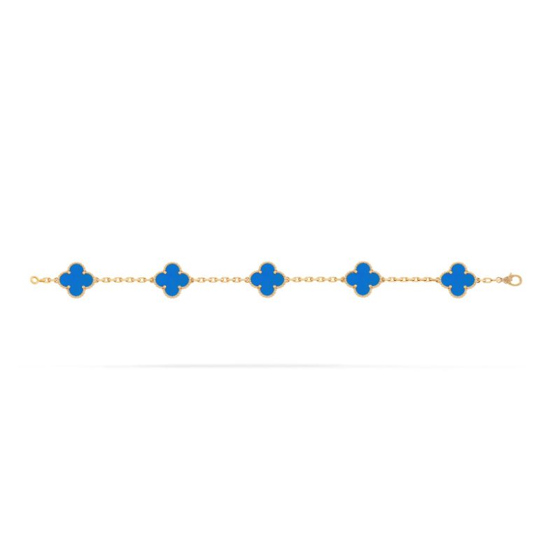 Vintage Alhambra bracelet, 5 motifs - Image 3