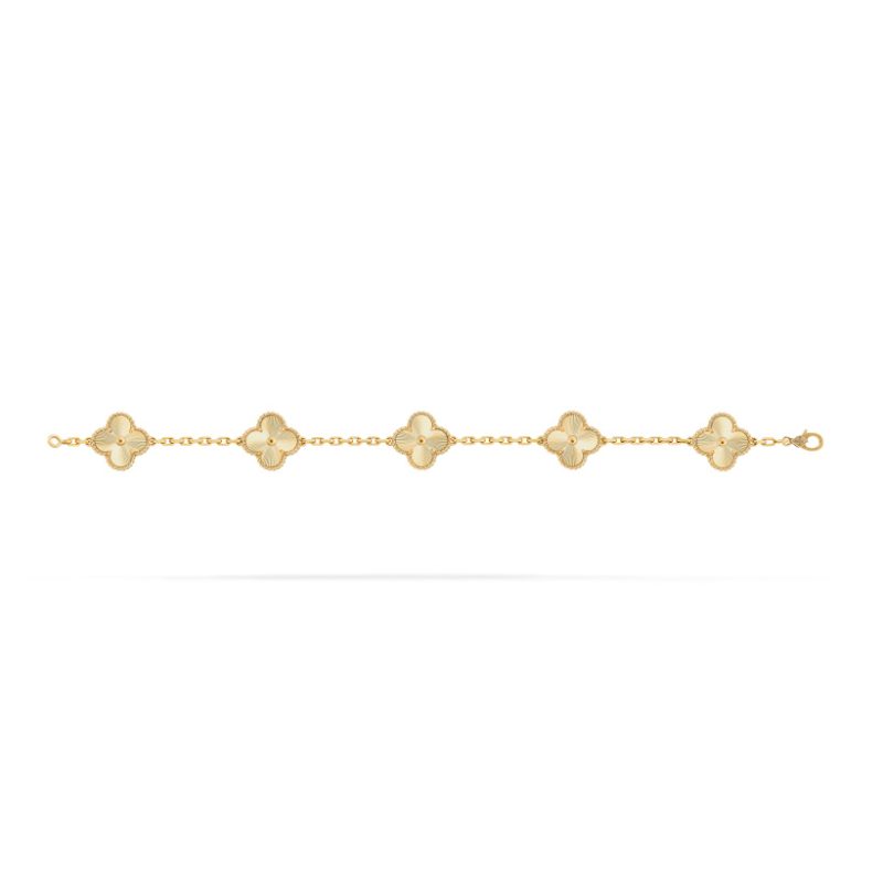 Vintage Alhambra bracelet, 5 motifs - Image 3