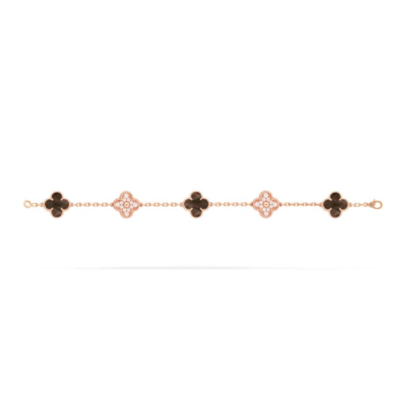 Vintage Alhambra bracelet, 5 motifs - Image 3