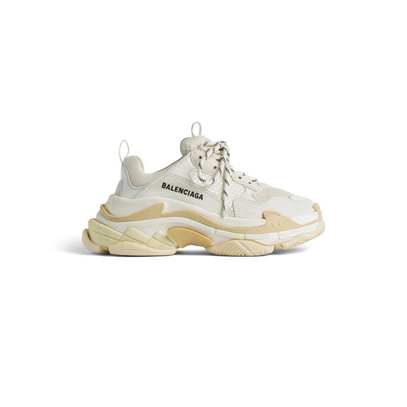 Womens Triple S Sneaker in White
