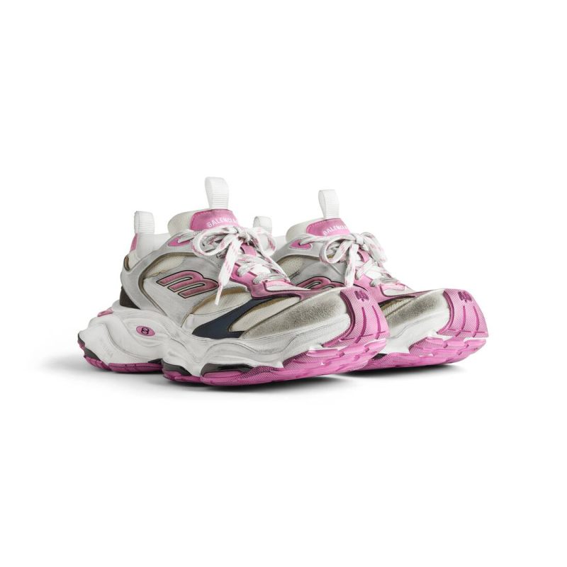 Womens Cargo Sneaker  in Grey/white/pink - Image 2