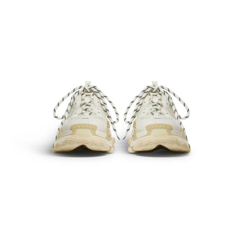Womens Triple S Mule in White - Image 4