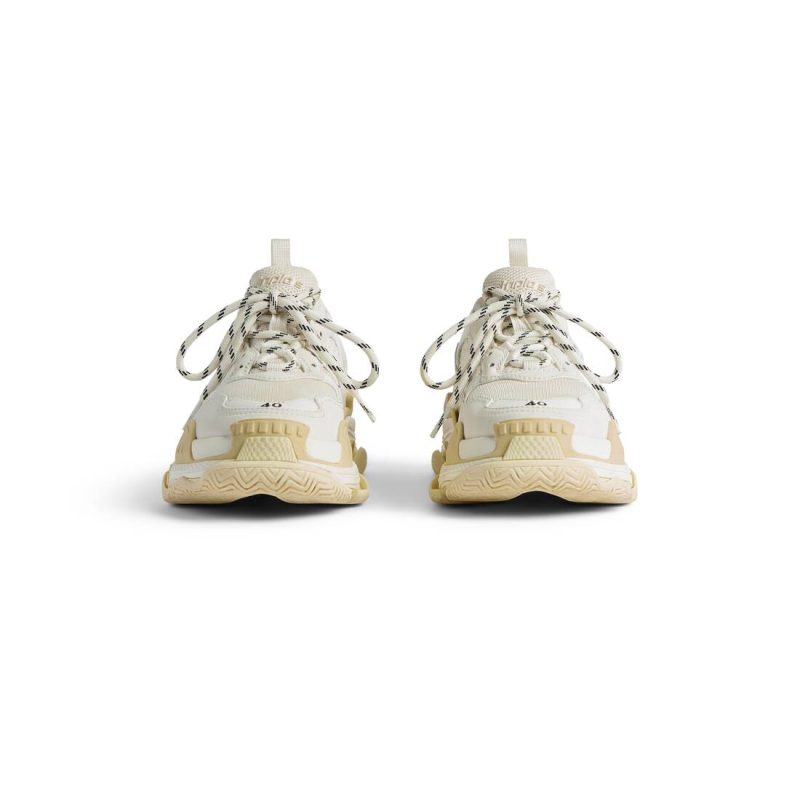 Womens Triple S Sneaker in White - Image 4