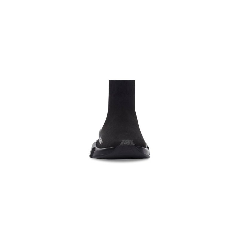 Womens Speed Recycled Knit Sneaker in Black - Image 3