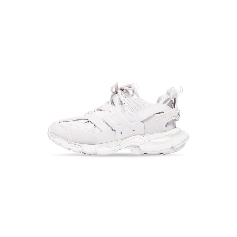 Womens Track Sneaker in White - Image 4