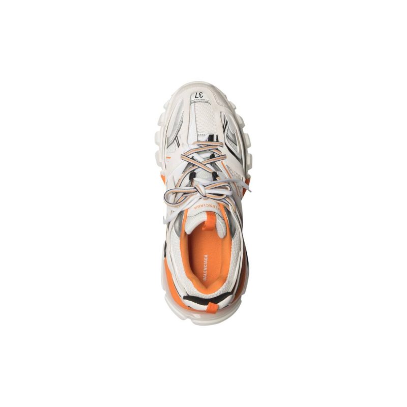 Womens Track Sneaker in White - Image 5