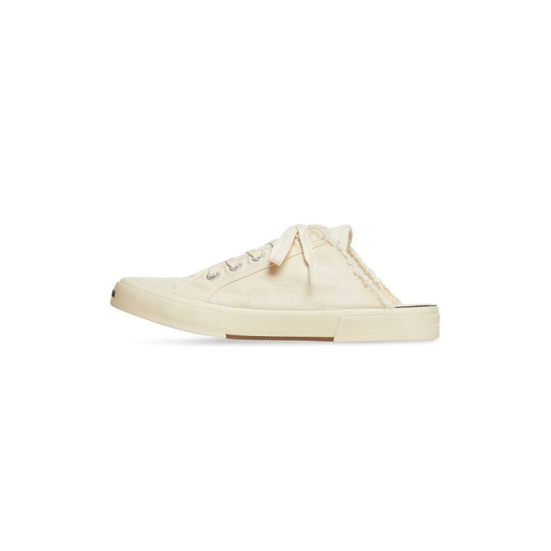 Womens Paris Mule in White - Image 5