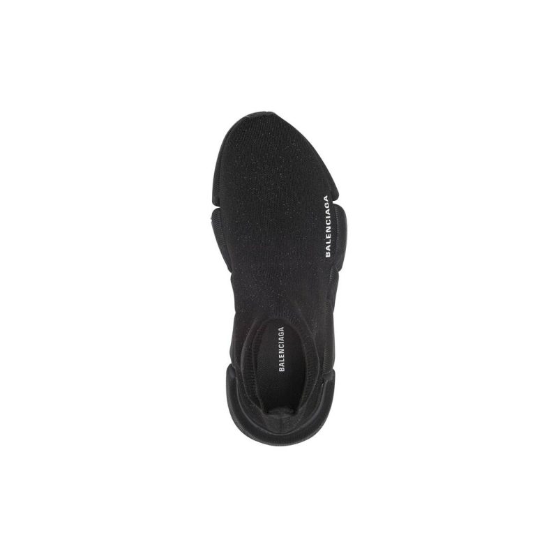 Womens Speed 2.0 Sneaker Shiny in Black - Image 6