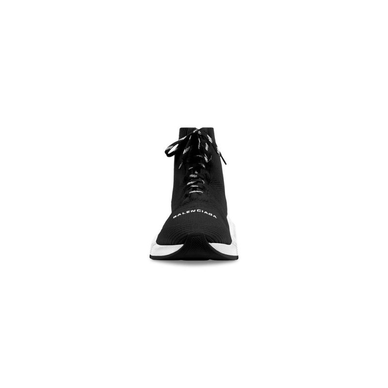 Womens Speed 2.0 Lace-up Sneaker in Black/white - Image 3