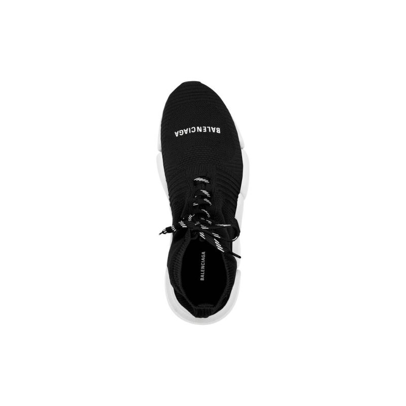 Womens Speed 2.0 Lace-up Sneaker in Black/white - Image 5