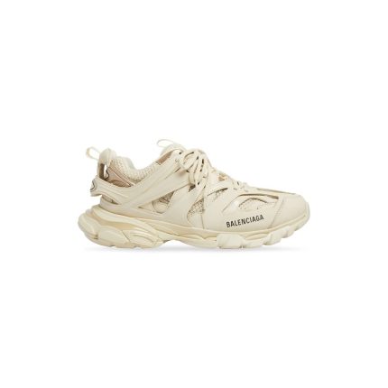 Mens Track Sneaker in Beige