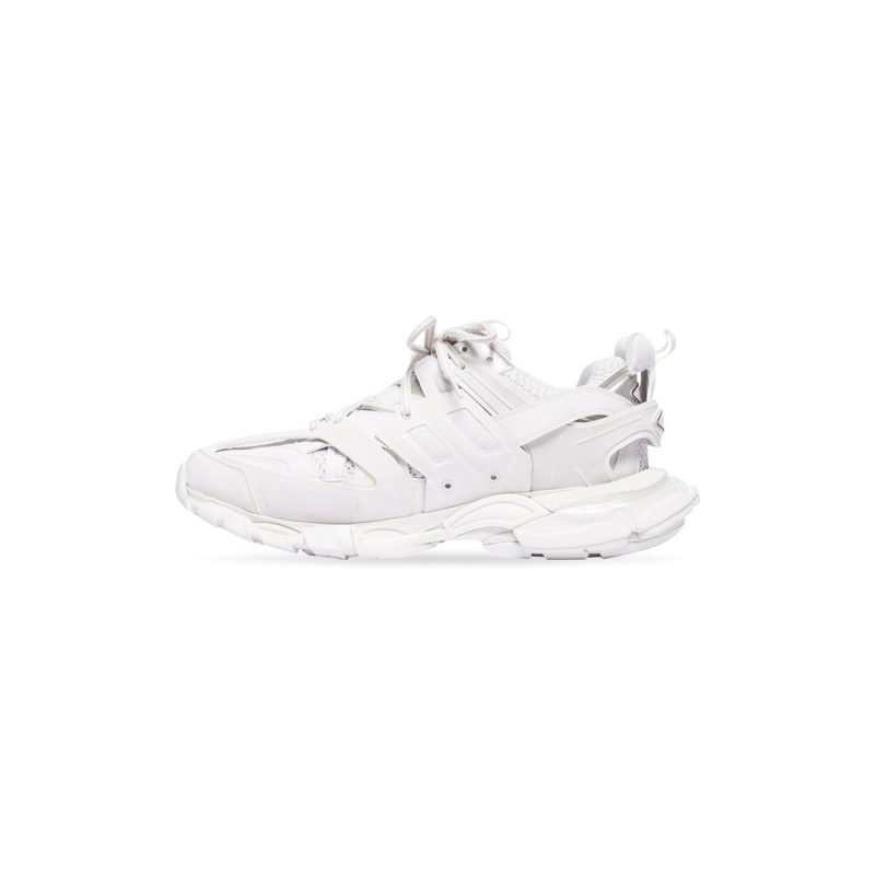 Mens Track Sneaker in White - Image 4