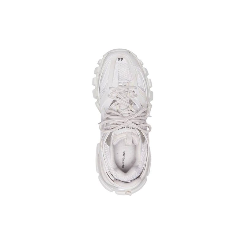 Mens Track Sneaker in White - Image 6