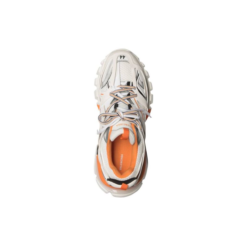 Mens Track Sneaker in White - Image 5