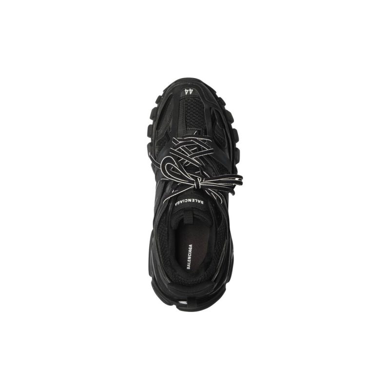 Mens Track Sneaker in Black - Image 5