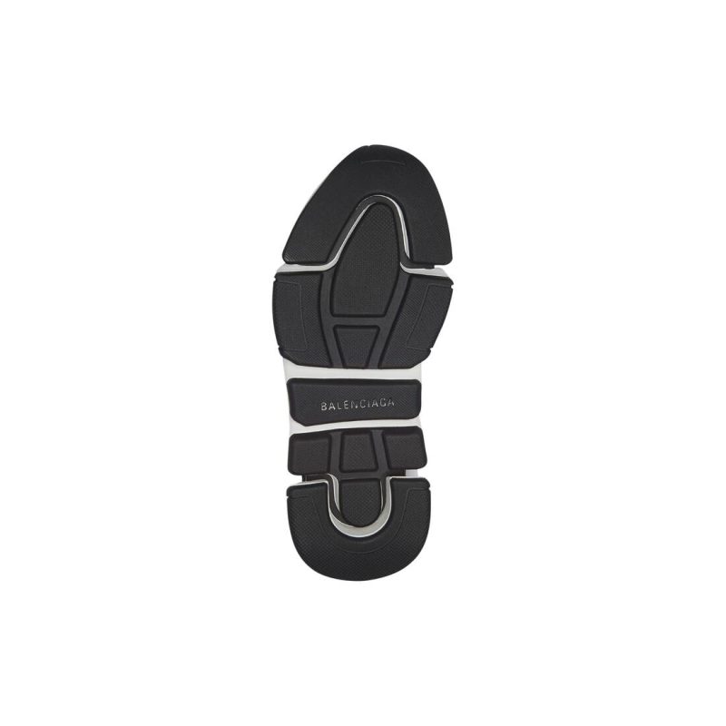 Mens Speed 2.0 Recycled Knit Sneaker in Black/white - Image 6