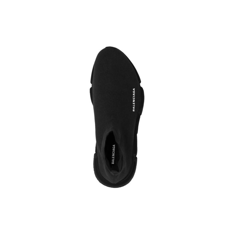 Mens Speed Recycled Knit Sneaker in Black - Image 5