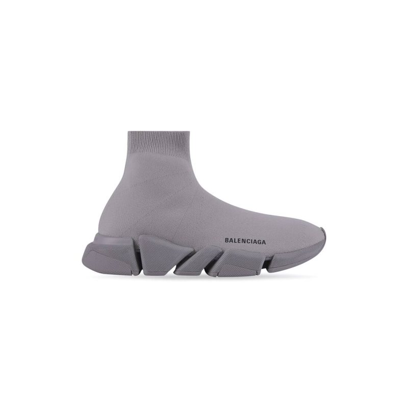 Mens Speed 2.0 Monocolor Recycled Knit Sneaker in Grey