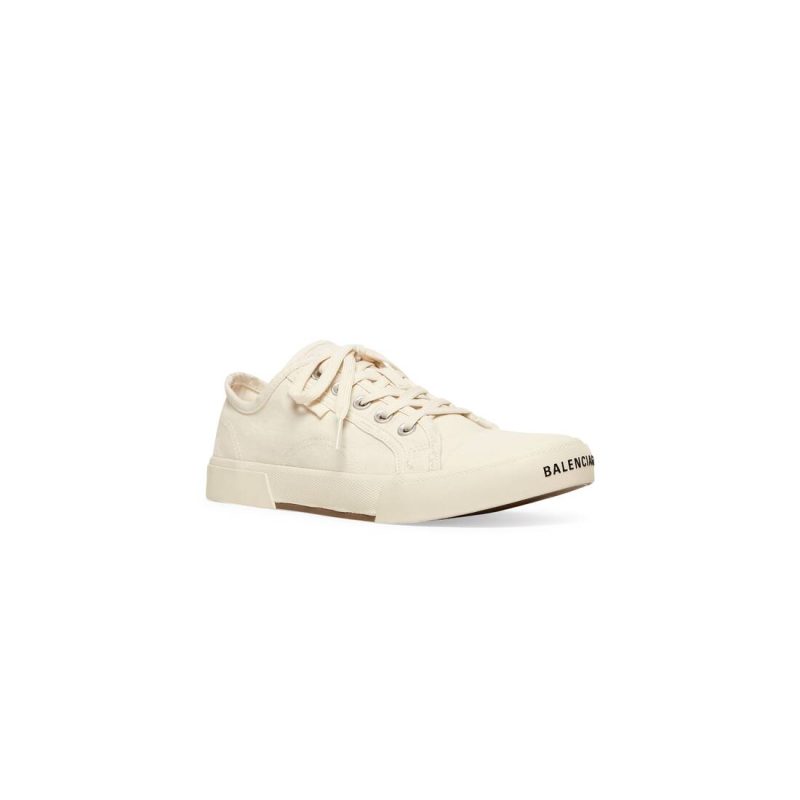 Mens Paris Low Top Sneaker  in White - Image 2