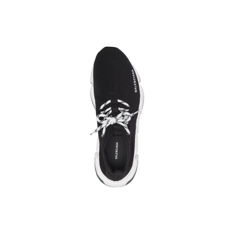 Mens Speed Lace-up Sneaker in Black - Image 5