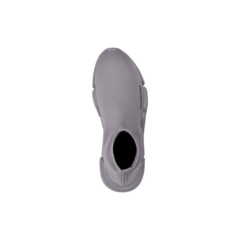 Mens Speed 2.0 Monocolor Recycled Knit Sneaker in Grey - Image 5