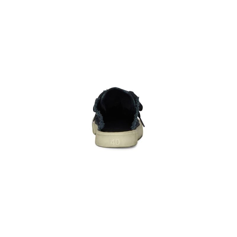 Mens Paris Mule in Black - Image 6