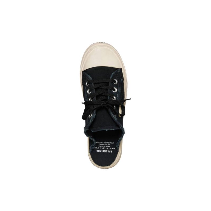 Mens Paris Mule in Black - Image 7