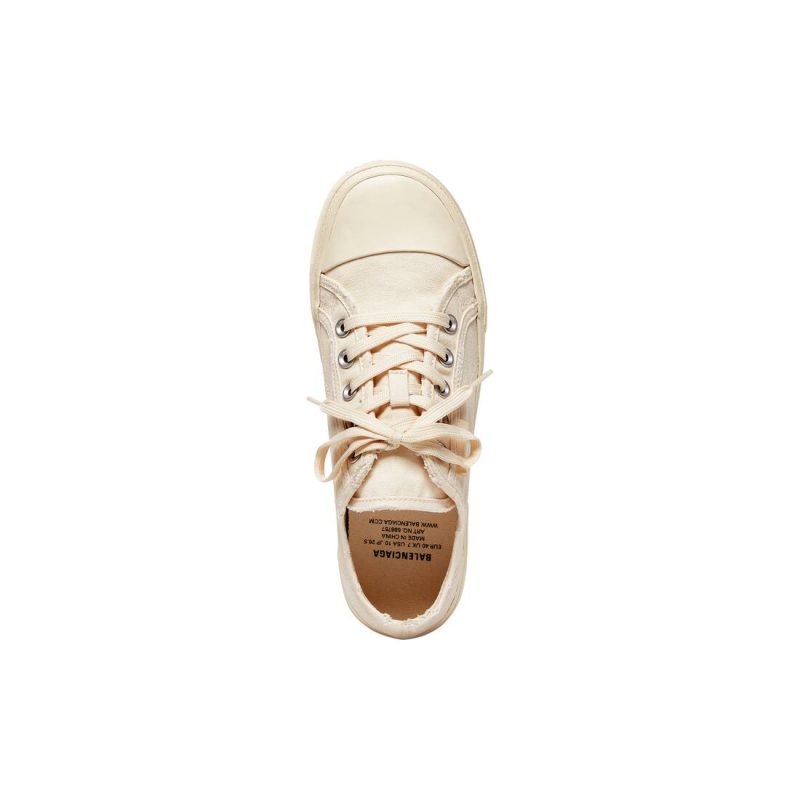 Mens Paris Low Top Sneaker  in White - Image 7