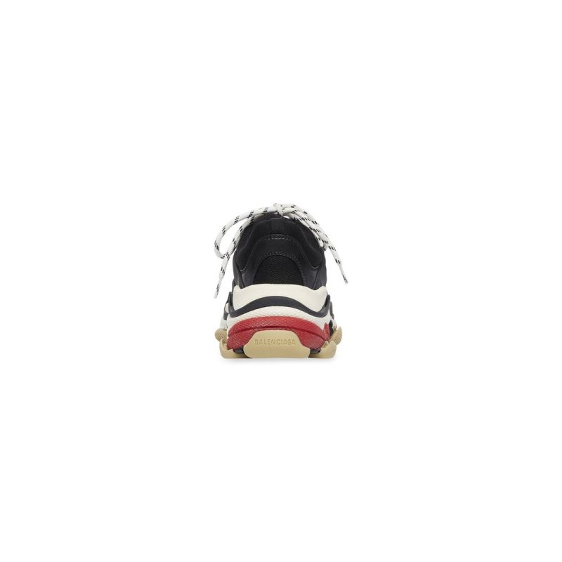 Mens Triple S Sneaker in Black - Image 4