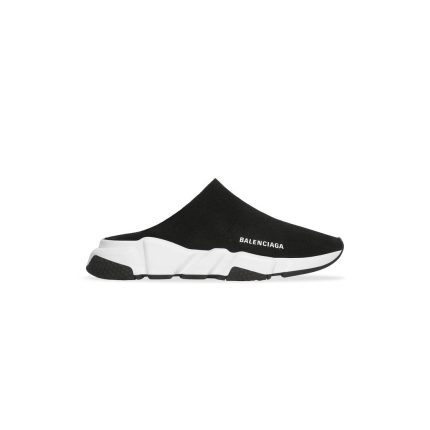 Mens Speed Recycled Knit Mule  in Black