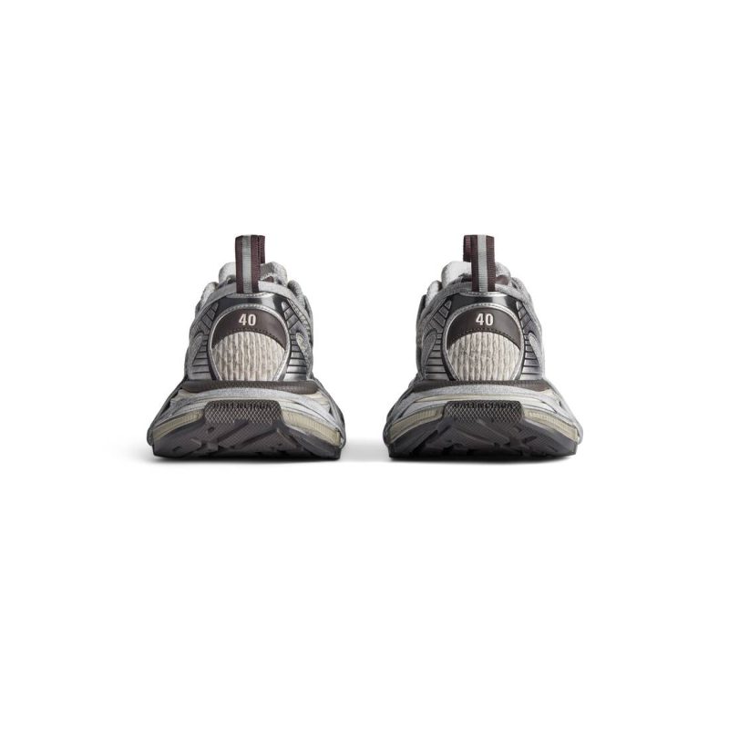 Mens 3xl Extreme Lace Sneaker  in Brown/grey/beige - Image 6