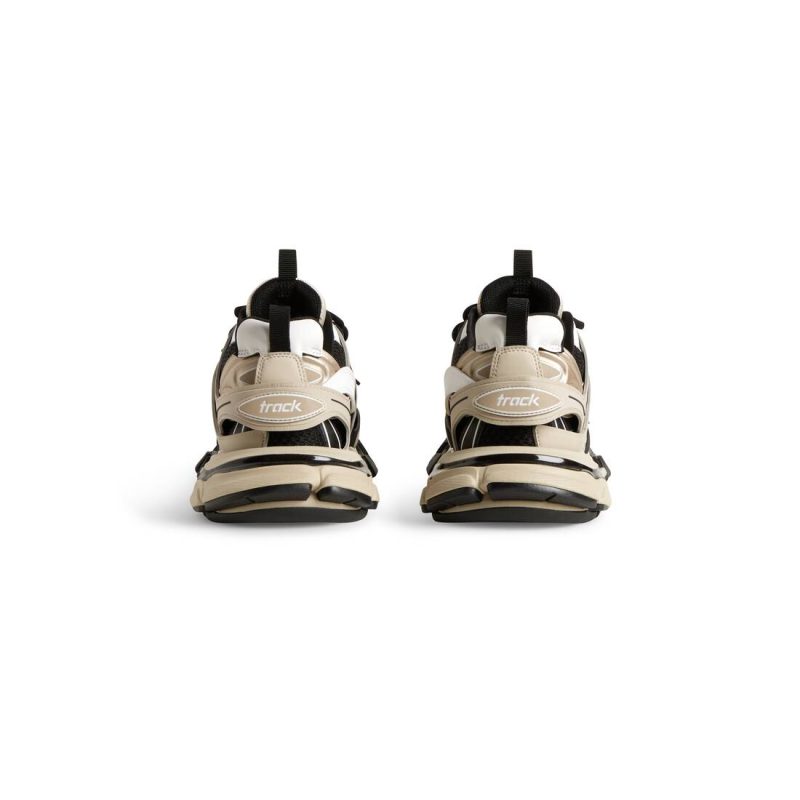 Mens Track Sneaker  in Beige/black - Image 6