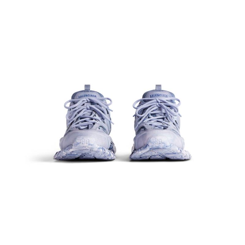 Mens Track Sneaker  in Faded Blue - Image 4