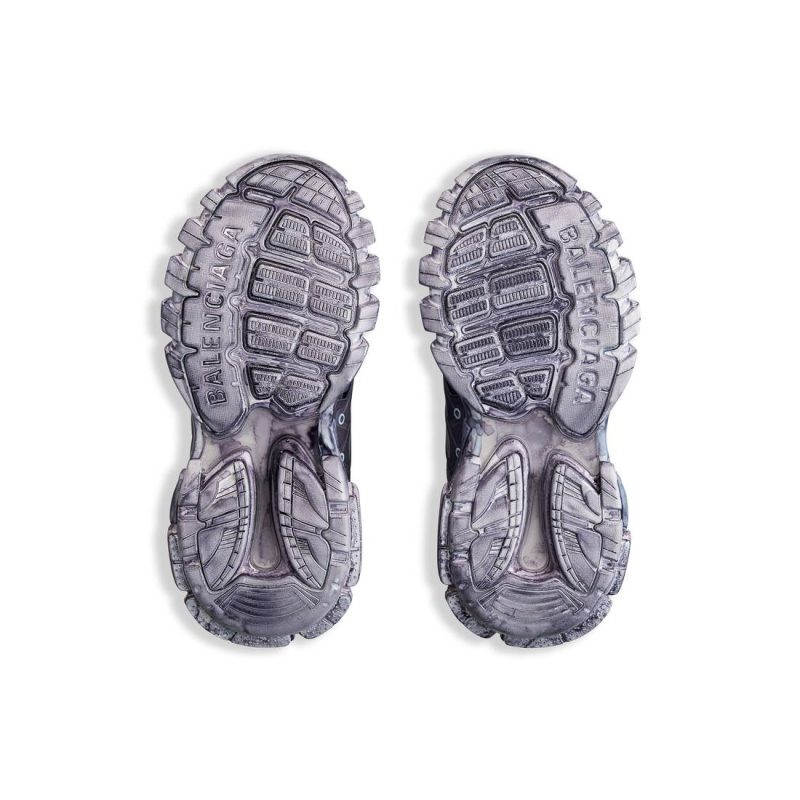 Mens Track Sneaker  in Faded Blue - Image 8