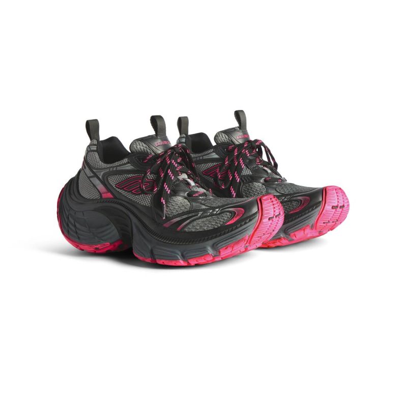 Womens 10xl Sneaker in Grey/pink/black - Image 2