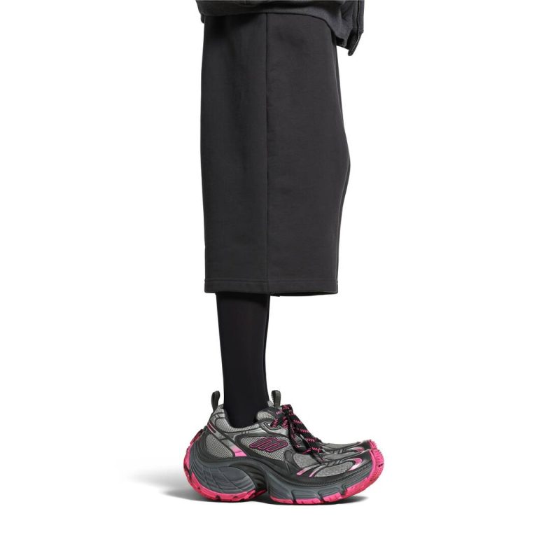 Womens 10xl Sneaker in Grey/pink/black - Image 8