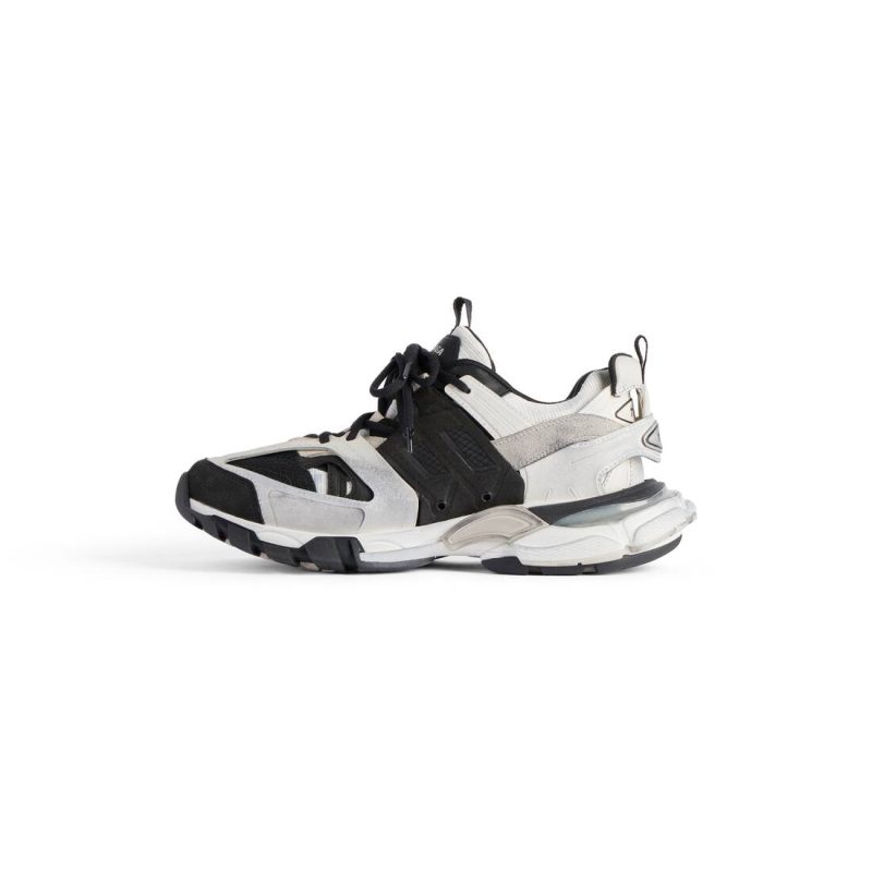 Mens Track Sneaker in Grey/black/white - Image 5