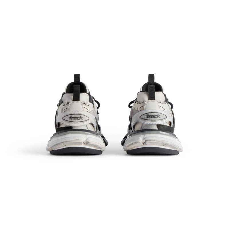 Mens Track Sneaker in Grey/black/white - Image 6