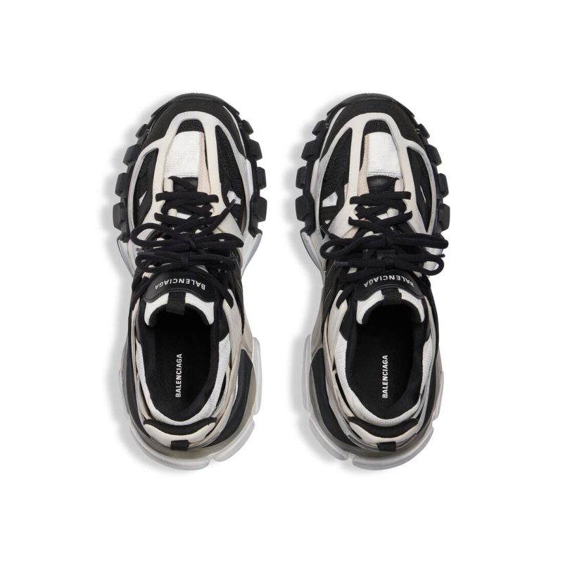 Mens Track Sneaker in Grey/black/white - Image 7