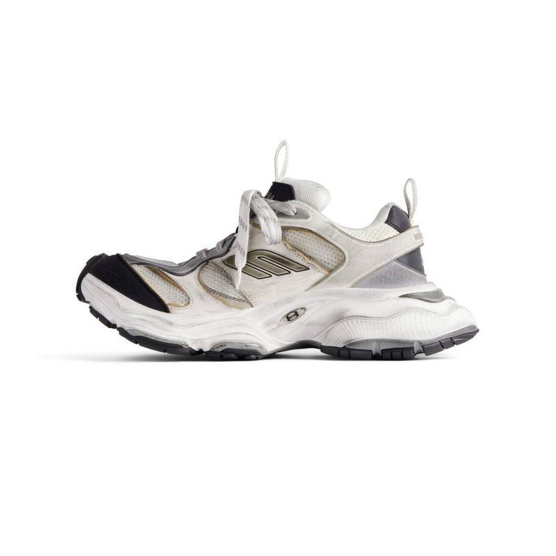 Womens Cargo Sneaker  in White/grey - Image 5