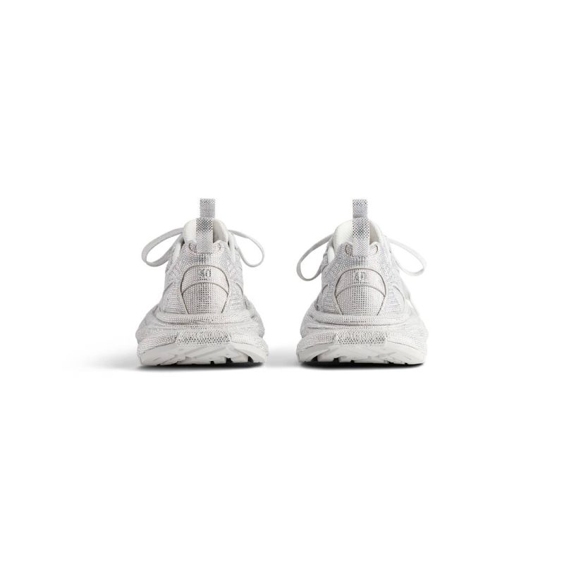 Mens 3xl Sneaker With Rhinestones  in Light Grey - Image 6