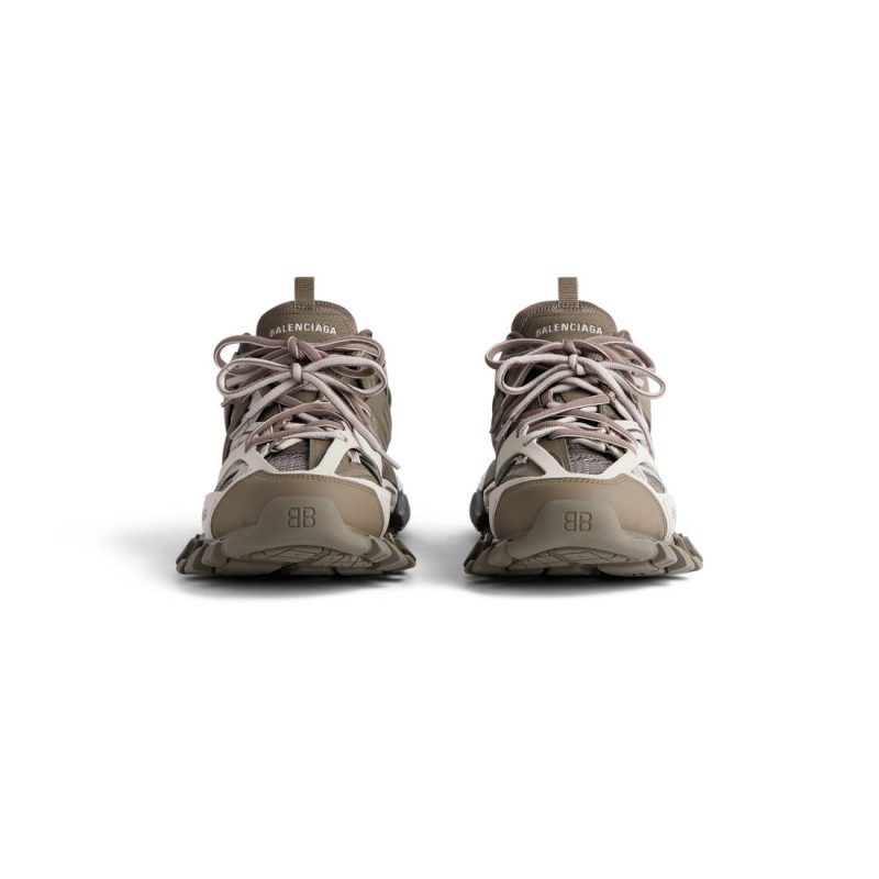 Mens Track Sneaker in Brown - Image 4