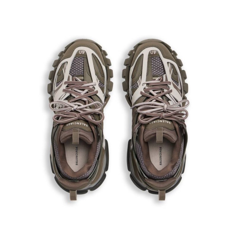 Mens Track Sneaker in Brown - Image 7